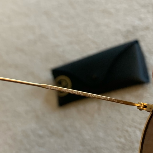 Round Ray Bans Rose Gold - Picture 2 of 3